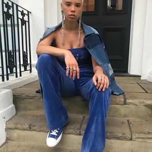 NEW JUICY COUTURE TUBE TOP RHINESTONES